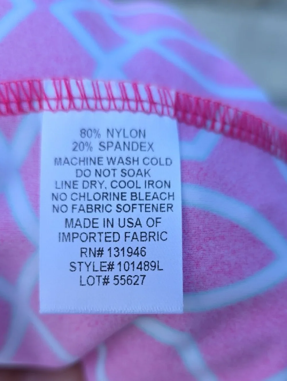 Jude Connally Hot Pink Geometric Shirt Dress - Picture 5 of 5